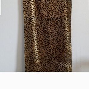 Vintage Leopard Print Scarf
